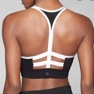 Athleta Be Bold Bralette S black white